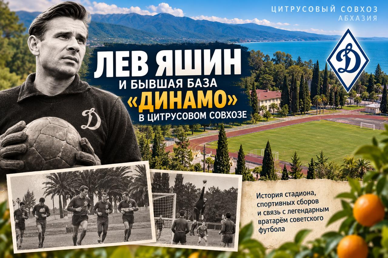 Бывшая база «Динамо» в Цитрусовом: история стадиона и легендарного Льва Яшина